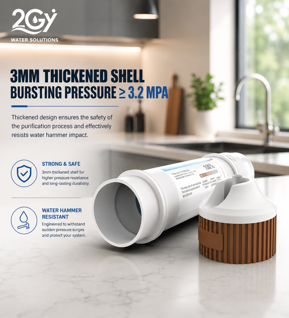 Alkaline Mineral Post Replacement Filter Cartridge