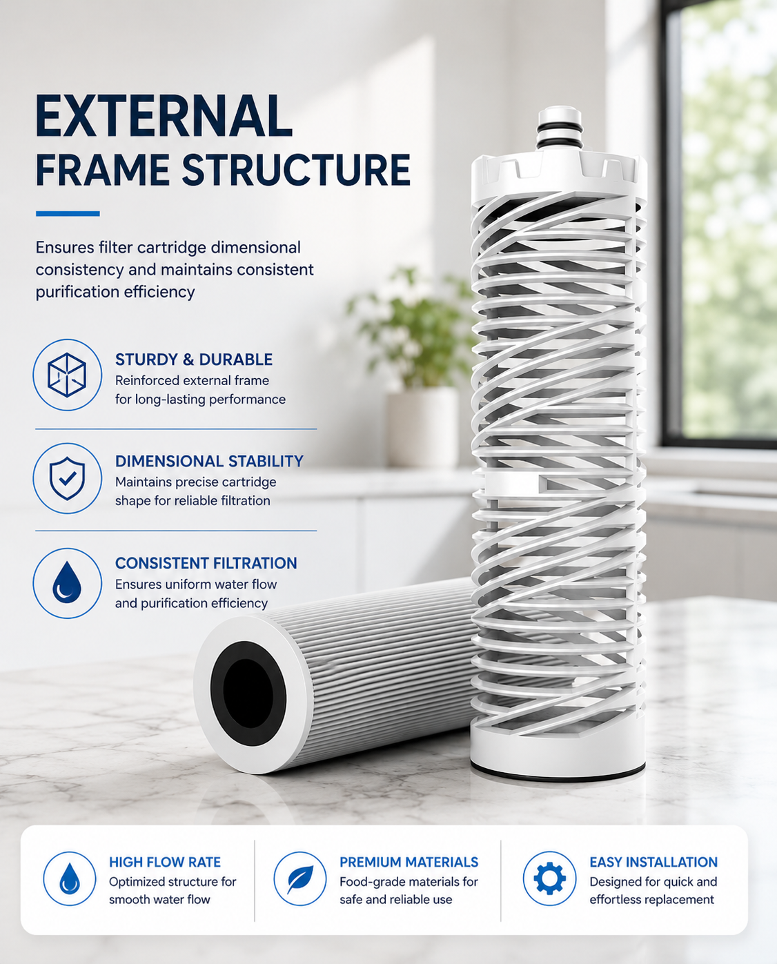 10-Inch Multi-Stage Replacement Filter Cartridge
