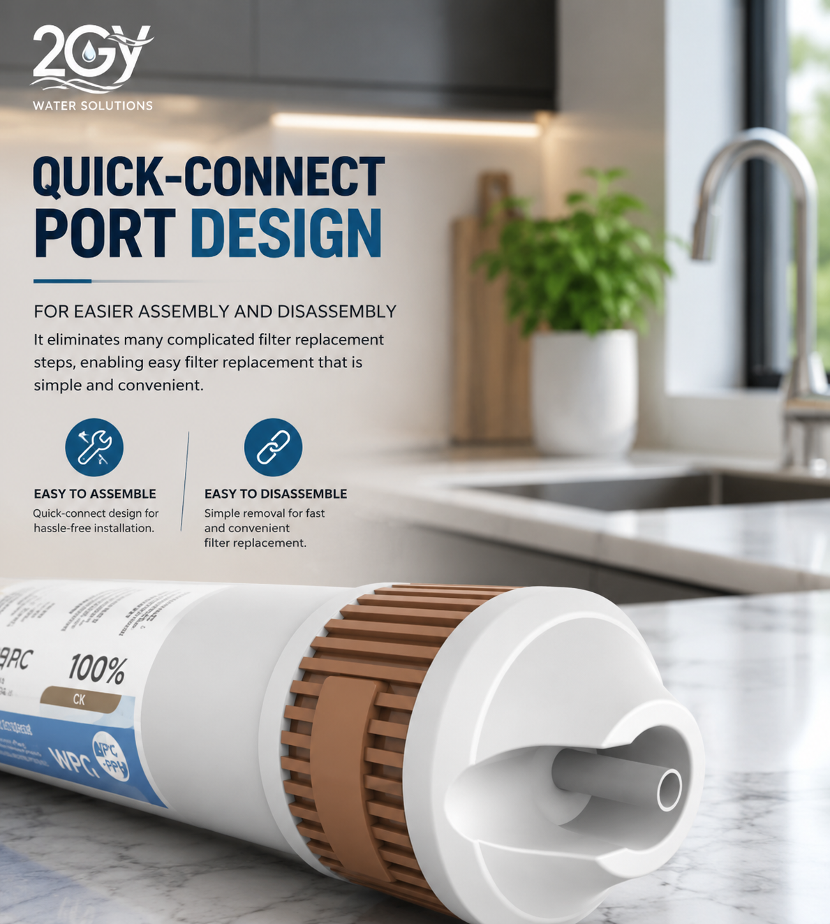 Alkaline Mineral Post Replacement Filter Cartridge