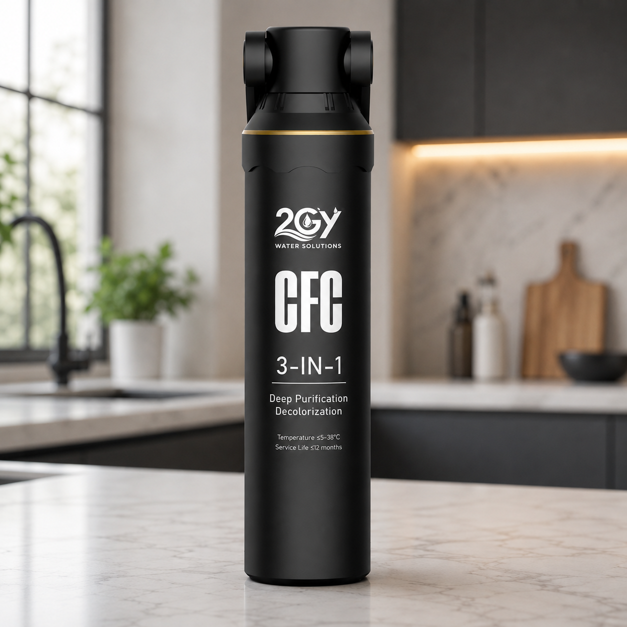 2GY Water Solutions 3-in-1 Composite Filter Cartridge