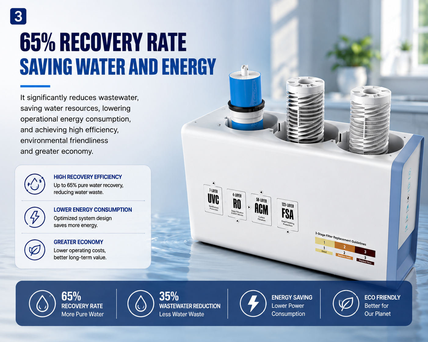 2GY Water Solutions Premium Reverse Osmosis Water Purifier